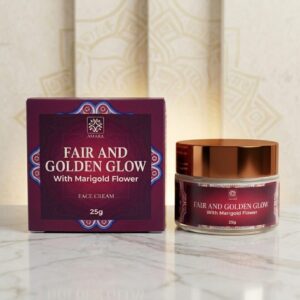 Fair & Goldenclow with Merigold flower