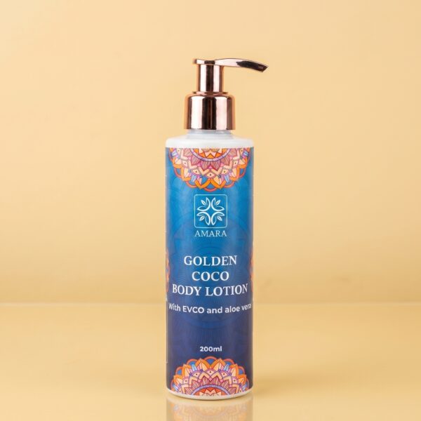 Golden Coco Body Lotion With EVCO and Aloe vera
